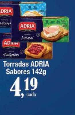 Supermercados Unidos Torradas adria sabores oferta