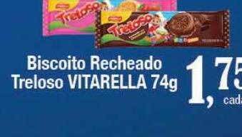 Supermercados Unidos Biscoito recheado treloso vitarella oferta