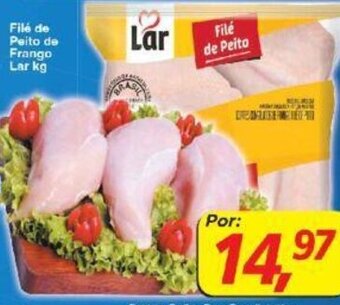 Supermercados Guanabara File de Peito de Frango Lar 1kg oferta