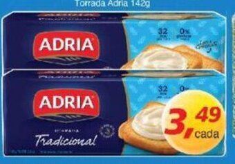 Supermercados Guanabara Torrada Adria 142g oferta