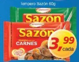 Supermercados Guanabara Tempero Sazon 60g oferta