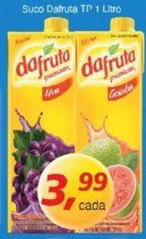 Supermercados Guanabara Suco Dafruta TP 1L oferta