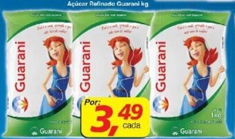 Acucar refinado Guarani 1kg