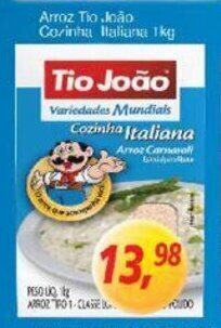 Arroz Tio Joao Cozinha Italiana 1kg