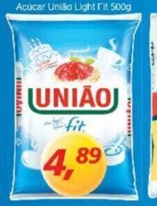 Supermercados Guanabara Acucar Uniao Light Fit 500g oferta
