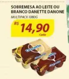 Assaí Atacadista Sobremesa Ao Leite Ou Branco Danette Danone oferta