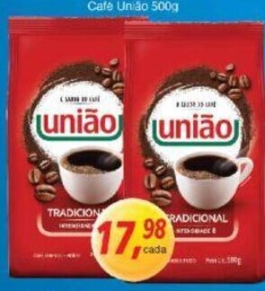 Supermercados Guanabara Cafe Uniao 500g oferta