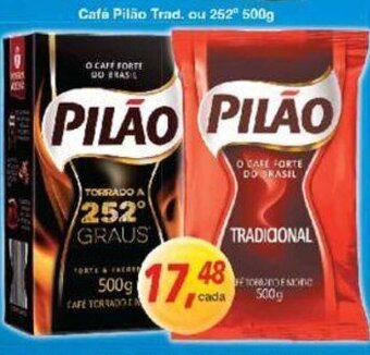 Supermercados Guanabara Cafe Pilao Trad. ou 252 500g oferta