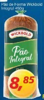Pao de Forma Wickbold Integral 450g