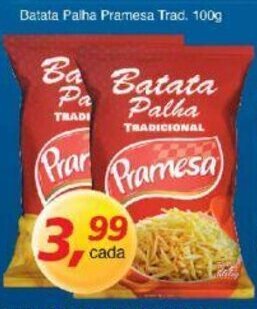 Supermercados Guanabara Batata Palha Pramesa Trad. 100g oferta