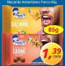 Supermercados Guanabara Macarrao Instantaneo Panco 85g oferta