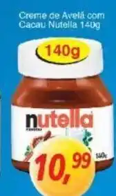 Supermercados Guanabara Creme de Avela com Cacau Nutella 140g oferta