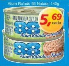 Supermercados Guanabara Atum Ralado 88 Natural 140g oferta
