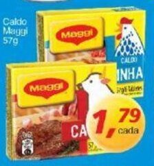 Supermercados Guanabara Caldo Maggi 57g oferta