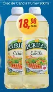 Oleo de Canola Purilev 900ml