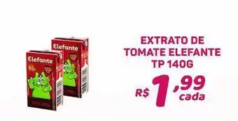 Extrato De Tomate Elefante 140g