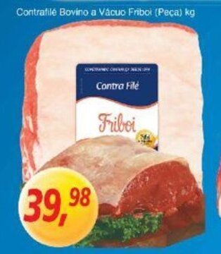 Supermercados Guanabara Contrafile Bovino a Vacuo Friboi 1kg oferta