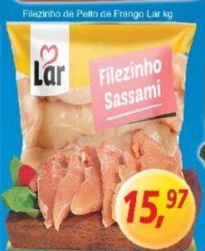 Supermercados Guanabara Filezinho de Peito de Frango Lar 1kg oferta