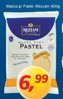 Supermercados Guanabara Massa p/ Pastel Mezzani 400g oferta