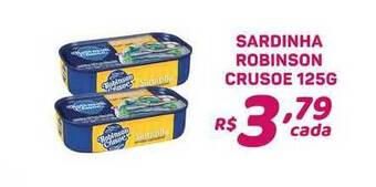 Bahamas Supermercados Sardinha Robinson Crusoe 125g oferta