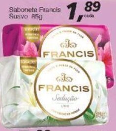 Sabonete Francis Suave 85g