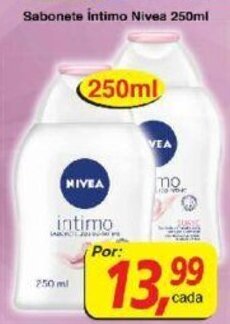 Supermercados Guanabara Sabonete Intimo Nivea 250ml oferta