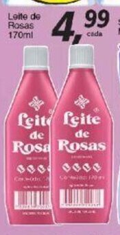Supermercados Guanabara Leite de Rosas 170ml oferta