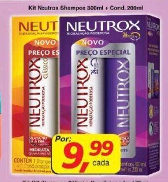 Supermercados Guanabara Kit Neutrox Shampoo 300ml + Condicionador 200ml oferta