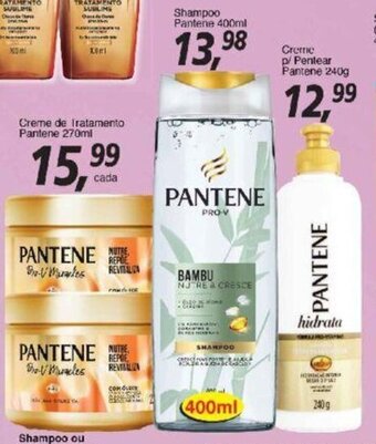 Supermercados Guanabara Creme p/ Pentear Pantene 240g oferta