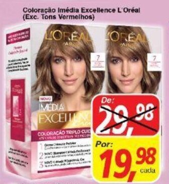 Coloracao Imedia Excellence L'Oreal