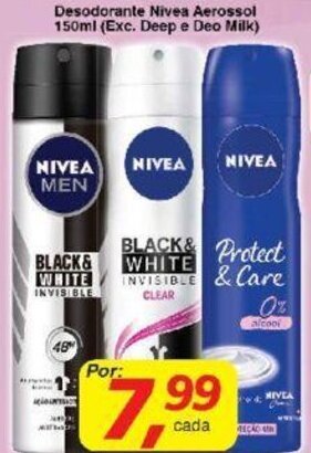 Supermercados Guanabara Desodorante Nivea Aerossol 150ml oferta