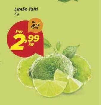 Dia Limão Taiti 1kg oferta