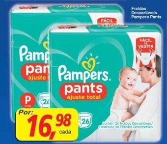 Supermercados Guanabara Fraldas Descartaveis Pampers Pants oferta