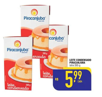 Mercadão Atacadista Leite Condensado Piracanjuba 395g oferta