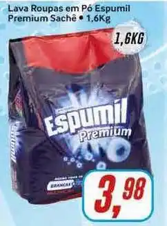 Lava Roupas Em Pó Espumil Premium 1.6kg