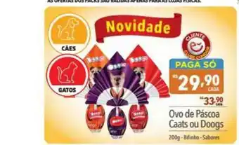 Supermercados Condor Ovo De Páscoa Caats Ou Doogs 200g oferta