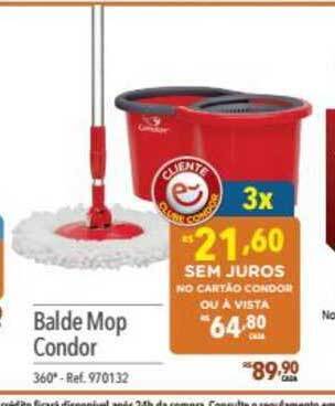 Supermercados Condor Balde Mop Condor oferta