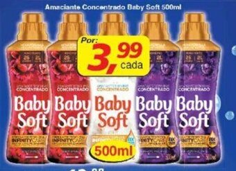 Supermercados Guanabara Amaciante Concentrado Baby Soft 500ml oferta