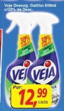Supermercados Guanabara Veja Deseng. Gatilho 500ml c/ 30% de desc. oferta