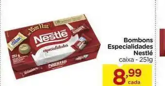 Carrefour Bairro Bombons Especialidades Nestlé 251g oferta