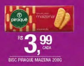 DB Supermercados Biscoitos piraquê maizena 200g oferta