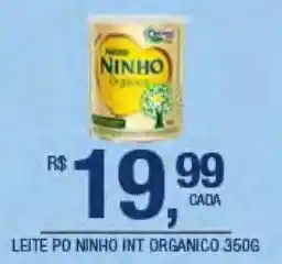 Leite em pó ninho organico 350g