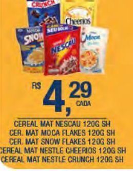 DB Supermercados Cereal nescau 120g oferta