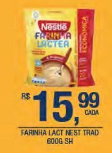 DB Supermercados Farinha lactea nestlé 600g oferta