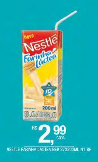 DB Supermercados Nestlé farinha lactea 200ml oferta