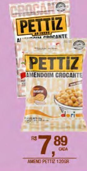 DB Supermercados Amendoim pettiz 120g oferta