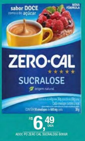 DB Supermercados Adoçante zero cal sucralose 600ml oferta