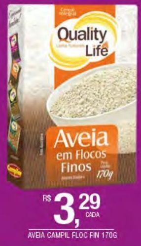 DB Supermercados Aveia campilar flocos fin 170g oferta