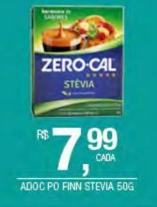 DB Supermercados Adoçante finn stevia 50g oferta