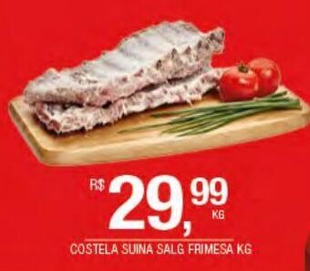 DB Supermercados Costela suína frimesa kg oferta